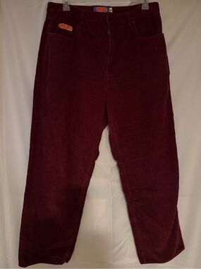 Empyre: Men's Corduroy Pants - Burgundy